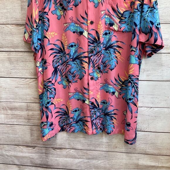 DISNEY STITCH BUTTON FRONT SHIRT - Picture 3 of 5